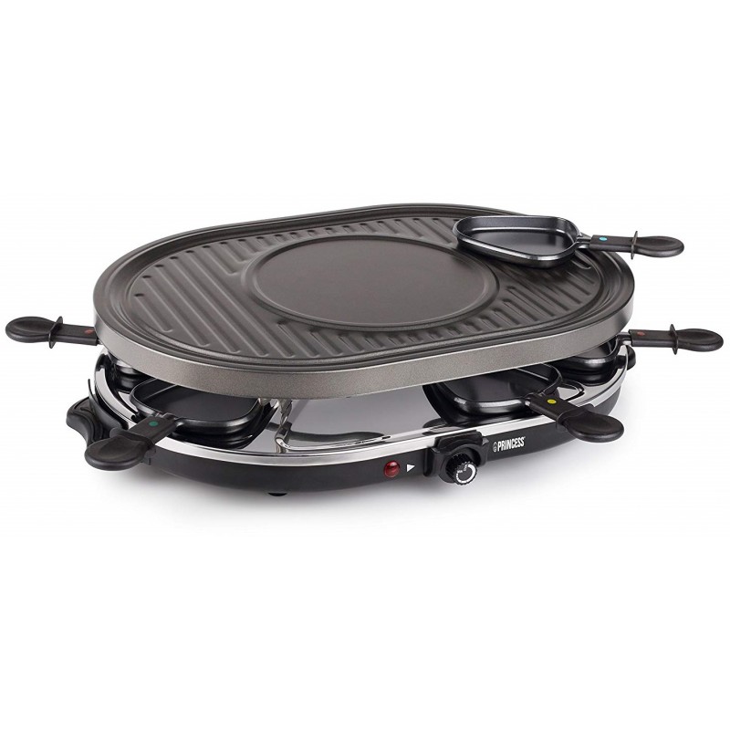 Raclette ovale 5en1