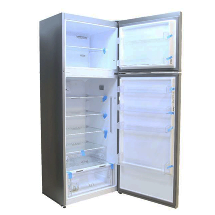 SABA Réfrigérateur SN483S (451 Litres) Silver No Frost