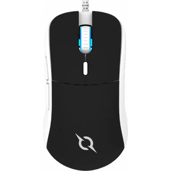 SOURIS FILAIRE GAMER AQIRYS TGA WIRED RGB - BLANC&NOIR