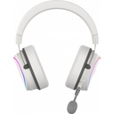 Casque Micro GAMER AQIRYS ALTAIR White RGB