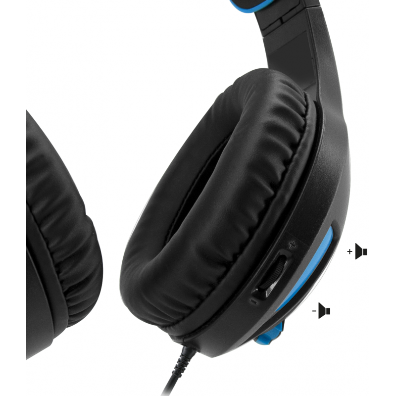 CASQUE SPIRIT OF GAMER ELITE H20 AVEC MICROPHONE - MULTIPLATEFORME -NOIR