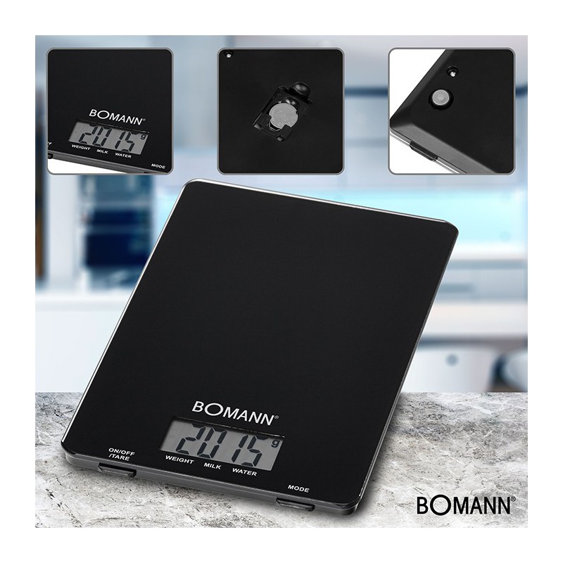 BALANCE DE CUISINE BOMANN KW1515 5KG - NOIR