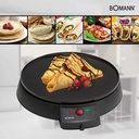 CRÊPIÈRE BOMANN CM2221 900W - NOIR