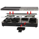 RACLETTE GRILL 2-EN-1 CLATRONIC RG 3518