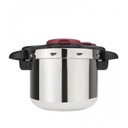 COCOTTE CLIPSO TEFAL MINUTE EASY 6L - NOIR ET INOX