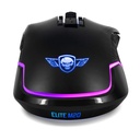 SOURIS ELITE-M20BK BLACK LED RGB 4000DPI 7BOUT