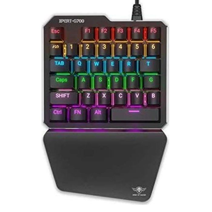 PACK XPERT-G700 CLAVIER MECANIQUE SINGLE HAND +SOURIS  
+TAPIS 