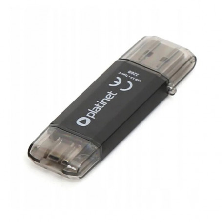 Clé USB PLATINET Pendrive USB 3.0 Type-C128 Black