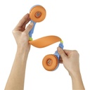 CASQUE POUR ENFANTS HAMA KIDS GUARD SUPRA-AURAL / ORANGE ET BLEU