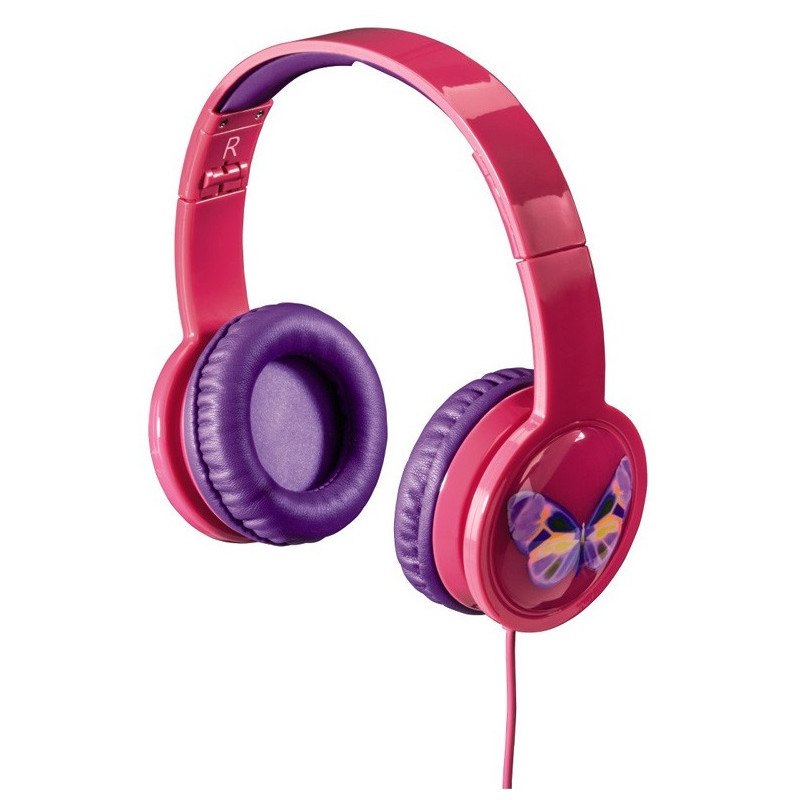 CASQUE FILAIRE HAMA BLINK’N KIDS POUR ENFANTS - ROSE