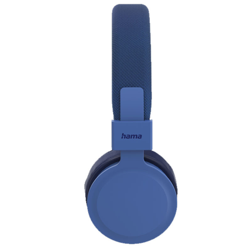 CASQUE SANS FIL HAMA PLIABLE '' FREEDOM LIT'' AVEC MICRO  - BLEU