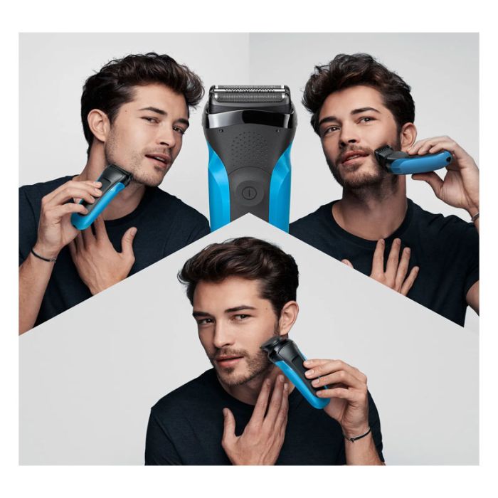 RASOIR ÉLECTRIQUE RECHARGEABLE BRAUN SERIES 3 SHAVE&STYLE