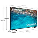 TV SAMSUNG 55 " BU8000 CRYSTAL UHD 4K SMART TV