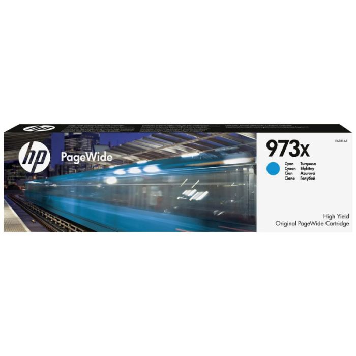 CARTOUCHE ORIGINAL HP 973X CYAN 7 000 PAGES (F6T81AE)