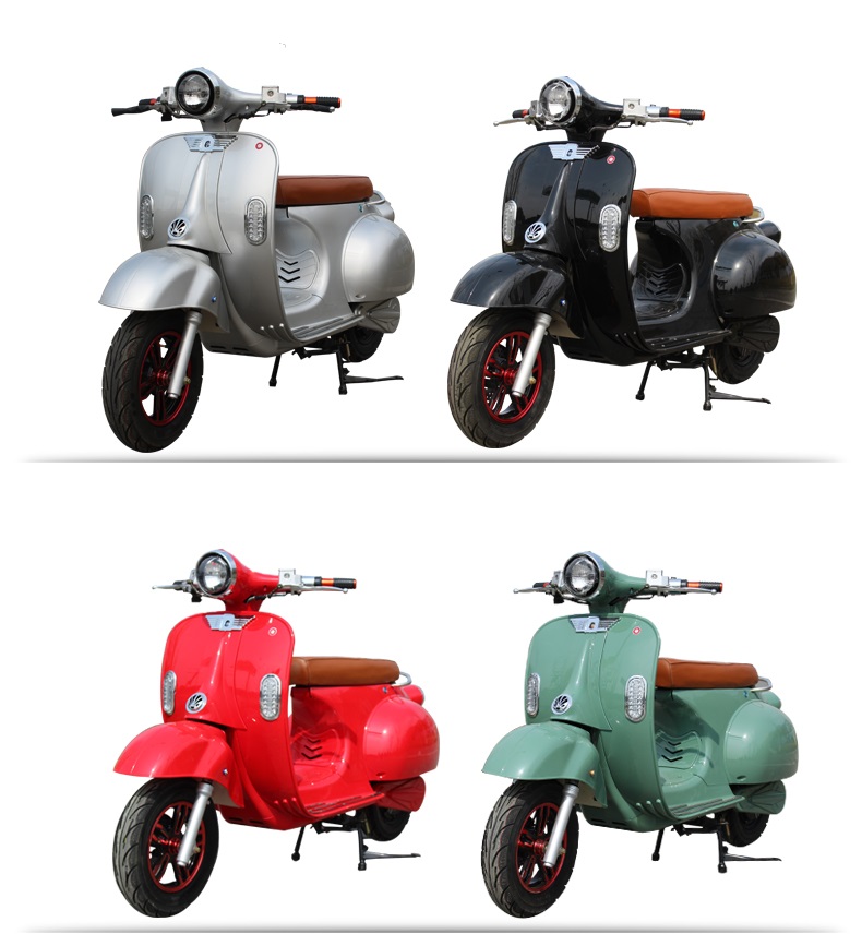 SCOOTER ELECTRIQUE E-CLASSIC ROUGE