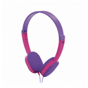 CASQUE STÉRÉO SUPRA-AURICULAIRE HAMA KIDS - VILOLET / ROSE