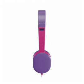 CASQUE STÉRÉO SUPRA-AURICULAIRE HAMA KIDS - VILOLET / ROSE