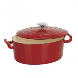 FAITOUT SITRAM FONTE 4 LITRES OVAL ROUGE (711083)