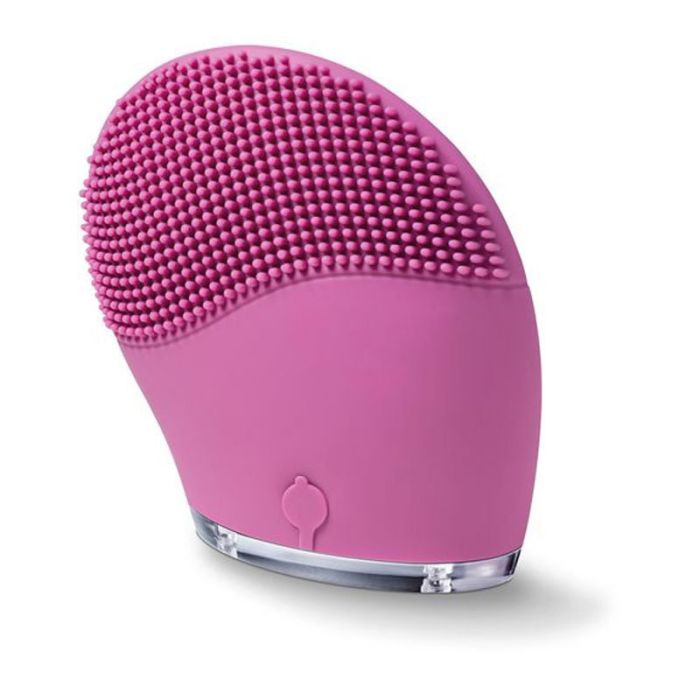 BROSSE DE VISAGE BEURER EN SILICONE - ROSE