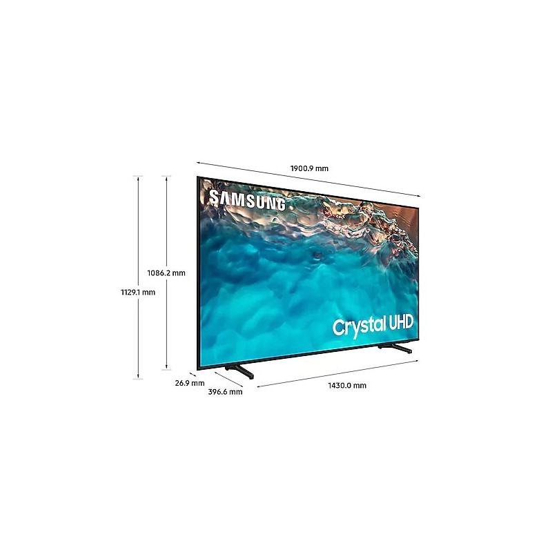 TELEVISEUR SAMSUNG LED 65" BU8000 CRYSTAL UHD SMART TV