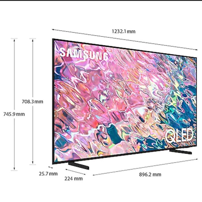 TV SAMSUNG 50" QLED 4K UHD SMART SÉRIE Q60A