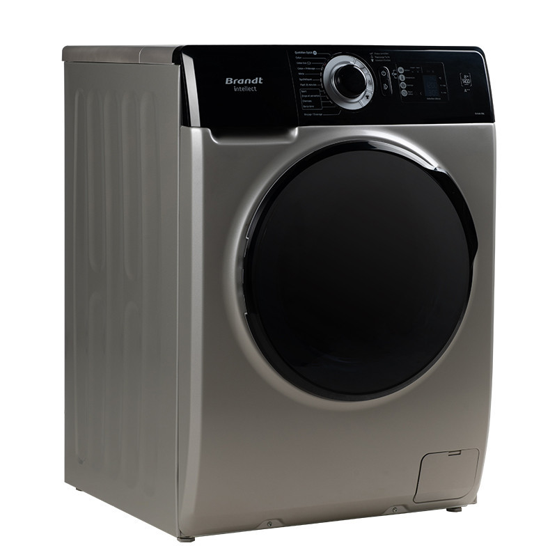 LAVE LINGE FRONTALE BRANDT BAM84SBL 8KG / SILVER / ÉDITION NOIR