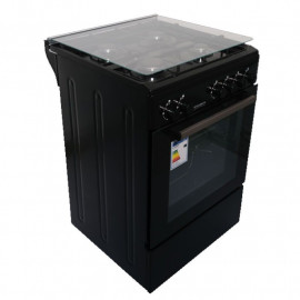 CUISINIÈRE À GAZ ARTHUR MARTIN 60CM 4 FEUX NOIR (AMG60N)