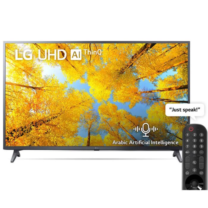 Téléviseur LG 50'' SMART UQ7500 UHD 4K AI THINQ