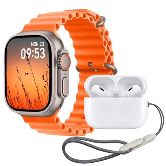 ENSEMBLE HAINO TEKO GP8 MONTRE CONNECTÉE + AIRPODS