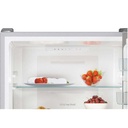 RÉFRIGÉRATEUR COMBINÉ CANDY CCE4T618EX 346 LITRES NOFROST - INOX