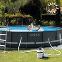 Piscine INTEX prism frame ronde 4.88x1.22m 26326NP