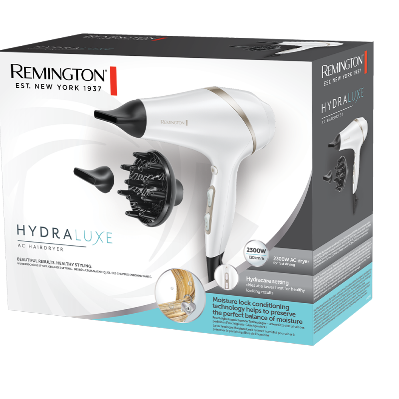 Sèche-cheveux Remington hydraluxe Moteur AC AC8901 2300W