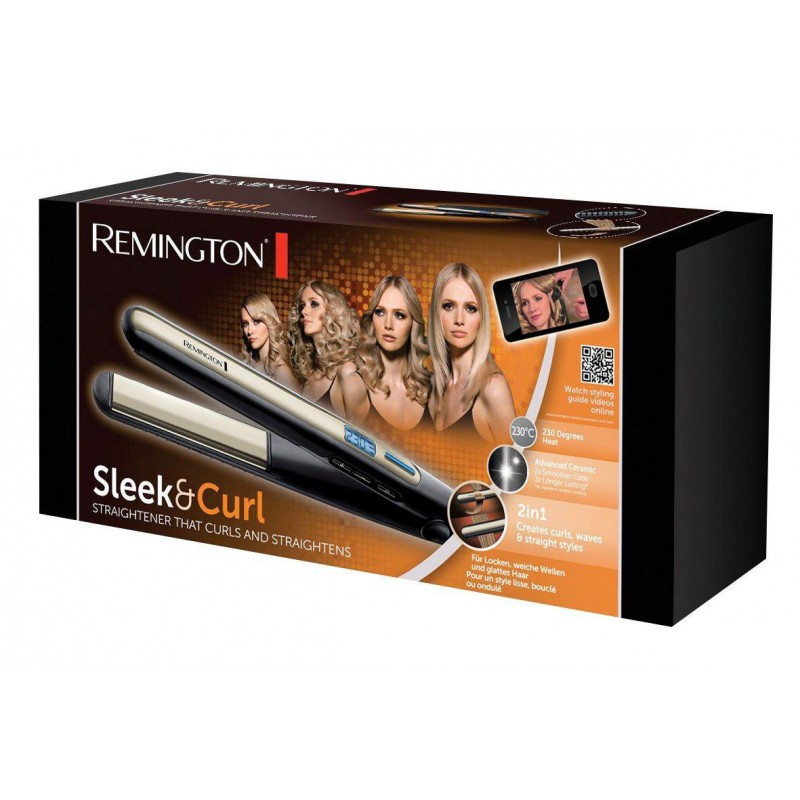 LISSEUR BOUCLEUR SLEEK & CURL REMINGTON S6500