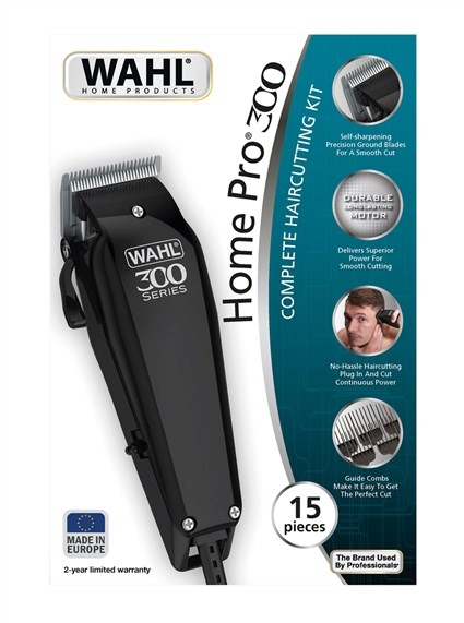 Tondeuse cheveux WAHL Home Pro 300 - 20102.0460 - Kit 15 pièces