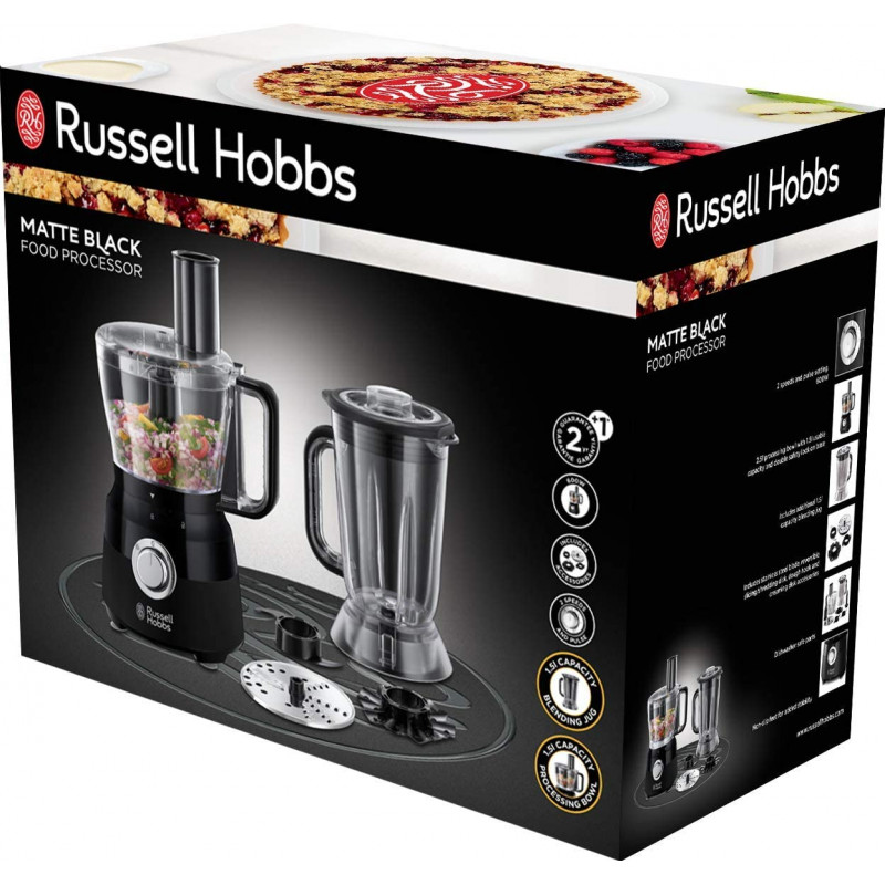 ROBOT MULTIFONCTION DESIRE RUSSELL HOBBS NOIR