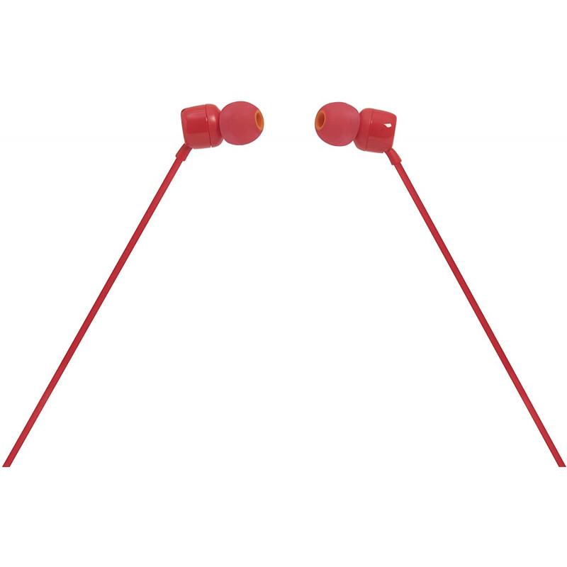 ECOUTEURS INTRA-AURICULAIRES JBL HARMAN T110 ROUGE