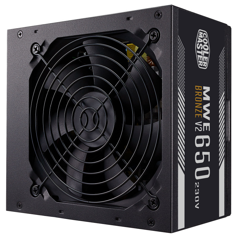 BOITE D'ALIMENTATION COOLER MASTER MWE WATT 650 V2 / 650W 80 BRONZE