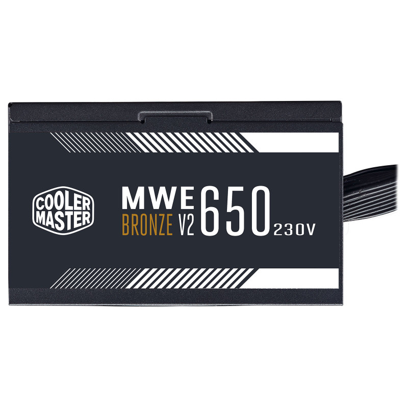 BOITE D'ALIMENTATION COOLER MASTER MWE WATT 650 V2 / 650W 80 BRONZE