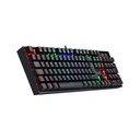 CLAVIER REDRAGON MITRA K551RGB-1 V2 ROUGE SWITCH NOIR