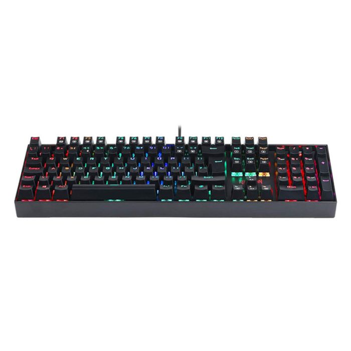 CLAVIER REDRAGON MITRA K551RGB-1 V2 ROUGE SWITCH NOIR