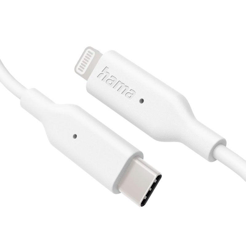 Câble de charge USB USB Lightning, USB-C 1m