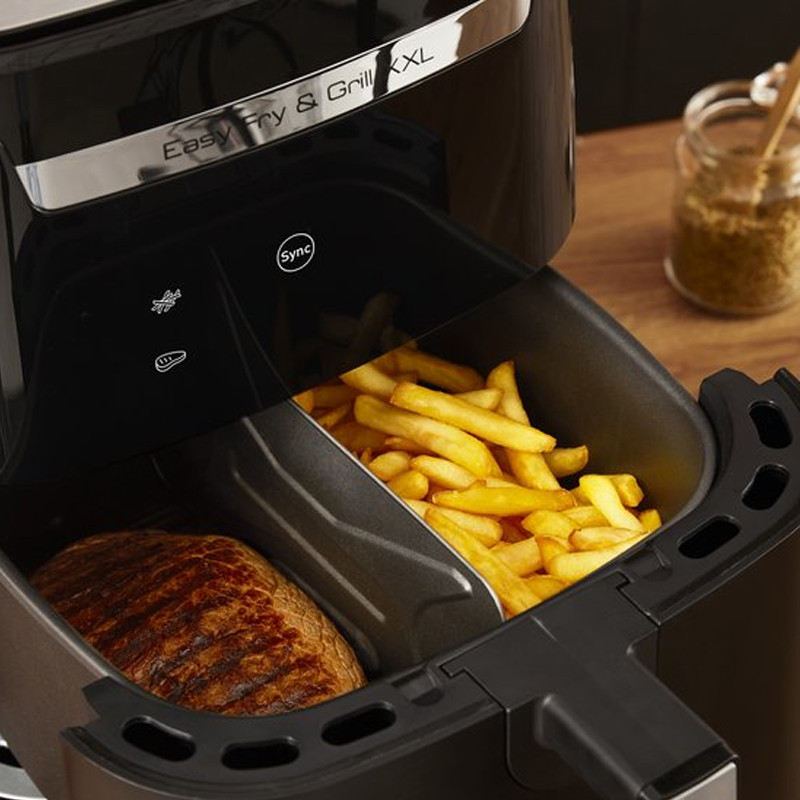 FRITEUSE SANS HUILE TEFAL EASY FRY EY801815 1650W - NOIR