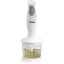 MIXEUR TRISTAR 3EN1 AVEC PIED EN INOX 200W - BLANC