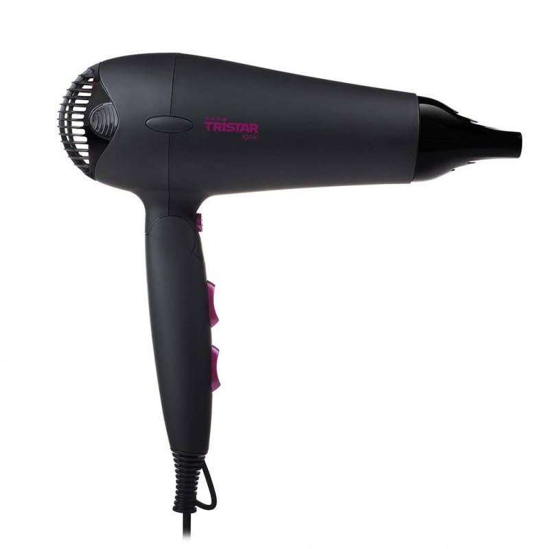 SÈCHE CHEVEUX TRISTAR POIGNÉE PLIABLE 2000W NOIR