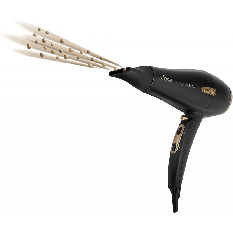 SÈCHE CHEVEUX PROFESSIONNEL UFESA VELVET PRO SC8450 2400W - NOIR