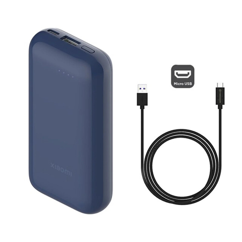 POWER BANK XIAOMI REDMI POCKET EDITION PRO 10 000 MAH - BLEU