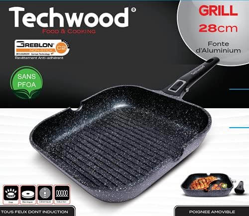 Grill Techwood  en pierre Ø 28 cm de diamètre