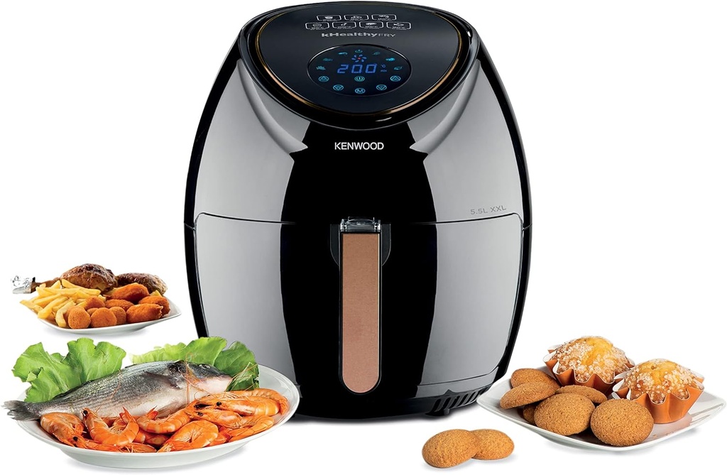 Friteuse à air numérique Kenwood XXL 5,5 L 2,4 kg 1800 W