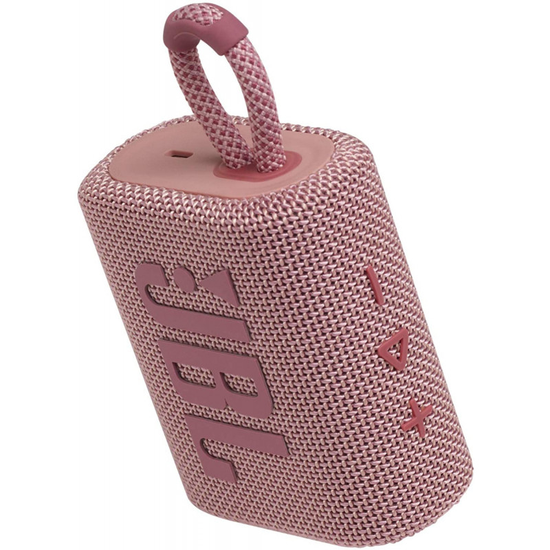 HAUT PARLEUR PORTABLE BLUETOOTH JBL BT GO 3 - ROSE