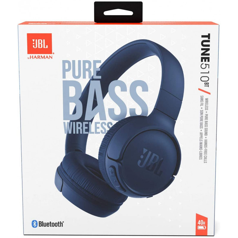 MICRO CASQUE JBL TUNE T510 BLUETOOTH BLEU